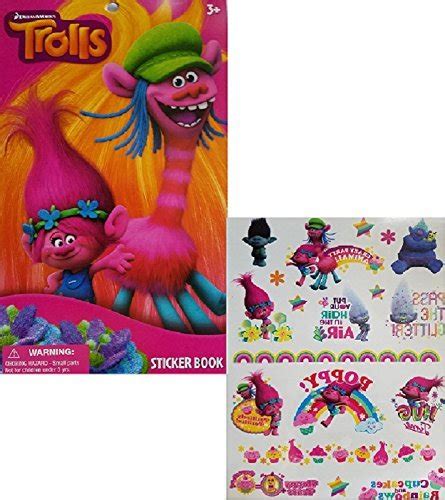 Trolls DreamWorks Reward Stickers and Tattoos Super Set